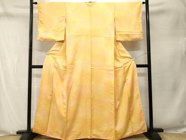 平和屋着物■上質な小紋 青海波霞文 正絹 逸品 CABN1333ev
