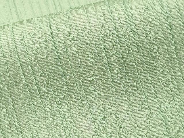 平和屋着物■上質な色無地 縞 夏虫色 正絹 逸品 CABN1374ev