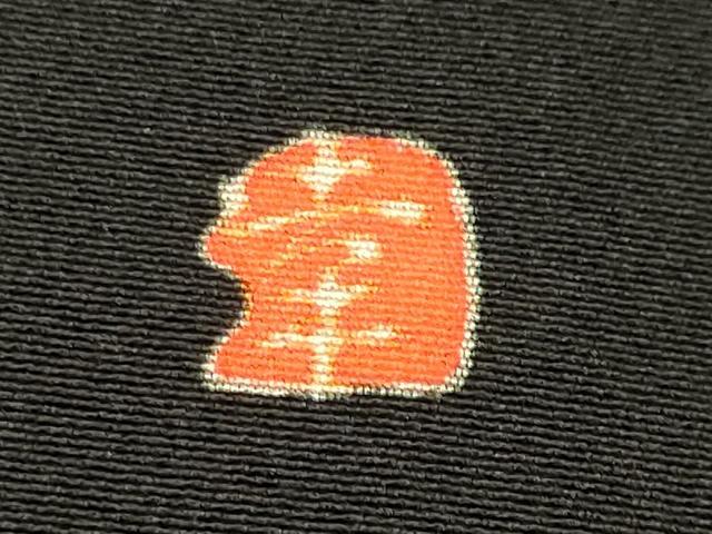 平和屋着物■豪華黒留袖 作家物 雪輪熨斗吉祥花文 正絹 逸品 CABN1389ev