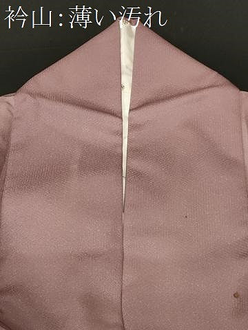 平和屋着物■訪問着 休み鳥草花文 暈し染め 正絹 逸品 CABN1513ev