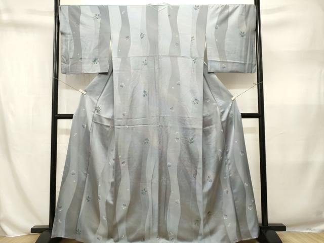 平和屋着物■上質な小紋 舞花間道 暈し染め さが美扱い 正絹 逸品 CABN1559ev