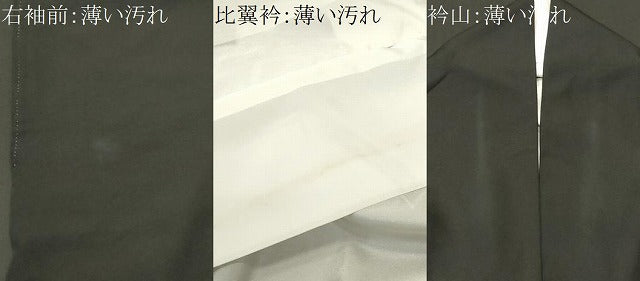 平和屋着物■豪華黒留袖 駒刺繍 扇面花車文 仕覆飛鶴文 暈し染め 金彩 正絹 逸品 CABN1589ev