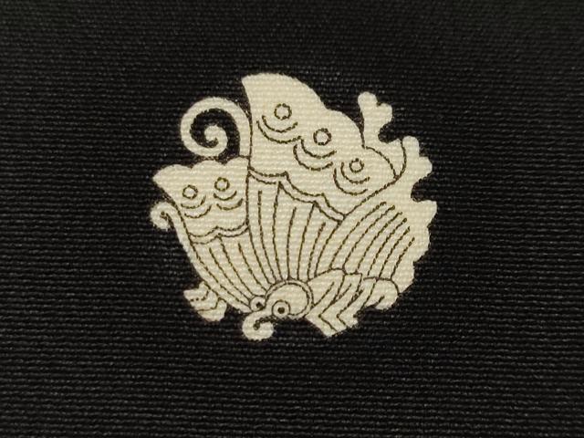 平和屋着物■豪華黒留袖 作家物 御所解文 鴛鴦 正絹 逸品 CABN1625ev
