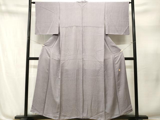 平和屋着物■江戸小紋 草木染め 鮫小紋柄 正絹 逸品 CABN1649ev