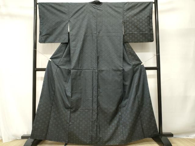 平和屋着物■訪問着 7マルキ 菱花文 正絹 逸品 CABN1689ev