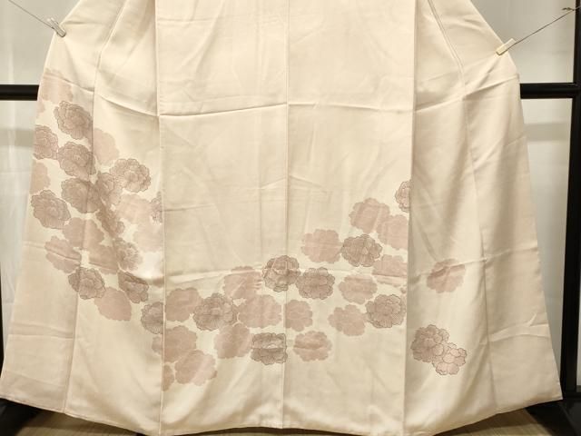 平和屋着物■訪問着 刺繍 舞花文 正絹 逸品 CABN1702ev
