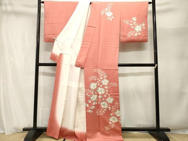 平和屋着物■訪問着 辻が花 正絹 逸品 CABN1720ev