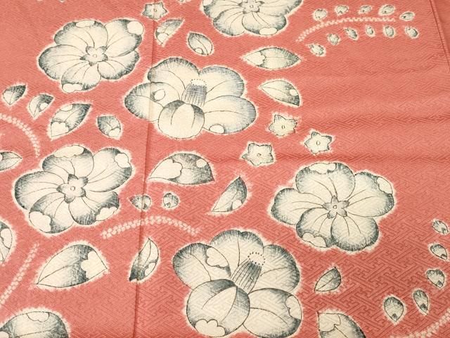 平和屋着物■訪問着 辻が花 正絹 逸品 CABN1720ev