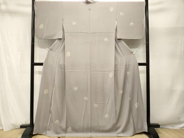 平和屋着物■上質な小紋 貝合せ草花文 正絹 逸品 CABN1725ev