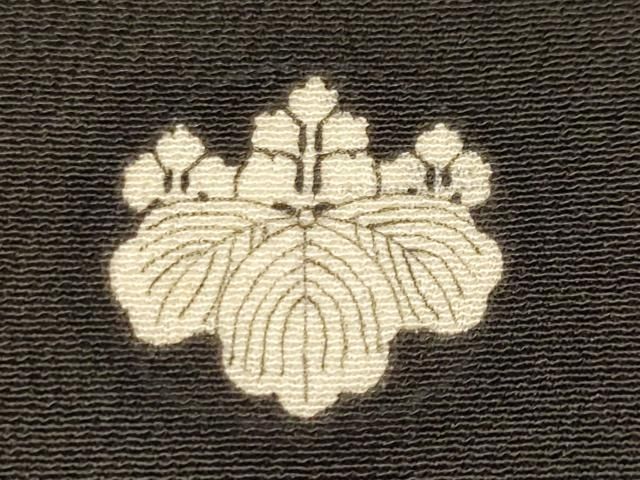 平和屋着物■豪華黒留袖 刺繍 松葉文 金銀彩 正絹 逸品 CABN1733ev