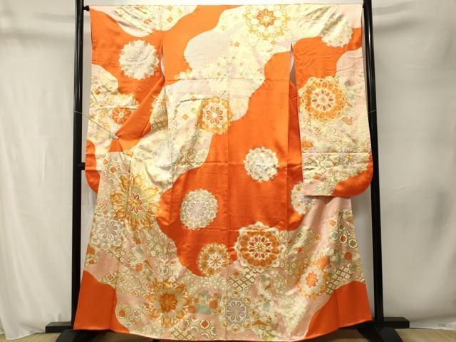 平和屋着物■豪華振袖 正倉院花文 金彩 正絹 逸品 CABN1746ev