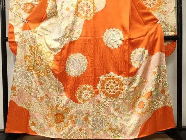 平和屋着物■豪華振袖 正倉院花文 金彩 正絹 逸品 CABN1746ev