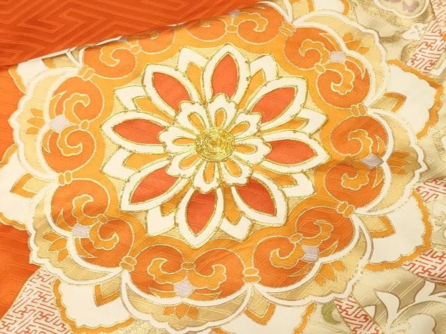 平和屋着物■豪華振袖 正倉院花文 金彩 正絹 逸品 CABN1746ev