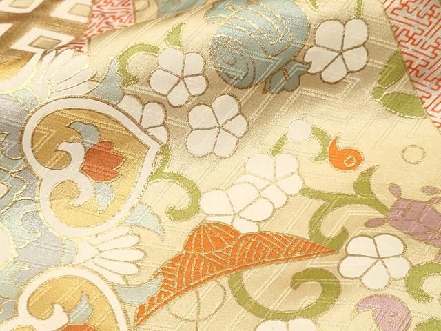 平和屋着物■豪華振袖 正倉院花文 金彩 正絹 逸品 CABN1746ev