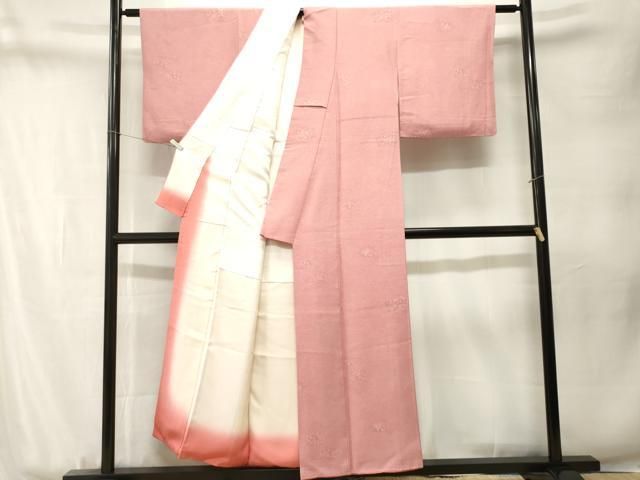 平和屋着物■上質な小紋 文箱花文 寄せ小紋柄 正絹 逸品 CABN1753ev