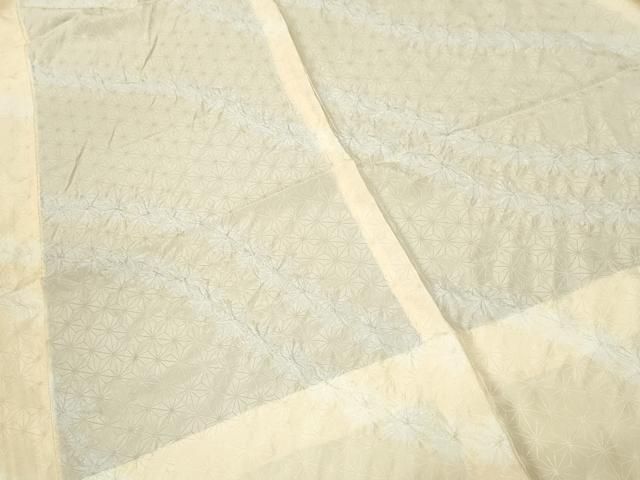 平和屋着物■長襦袢 無双仕立て 絞り 麻の葉文様 正絹 逸品 CABN1760ev