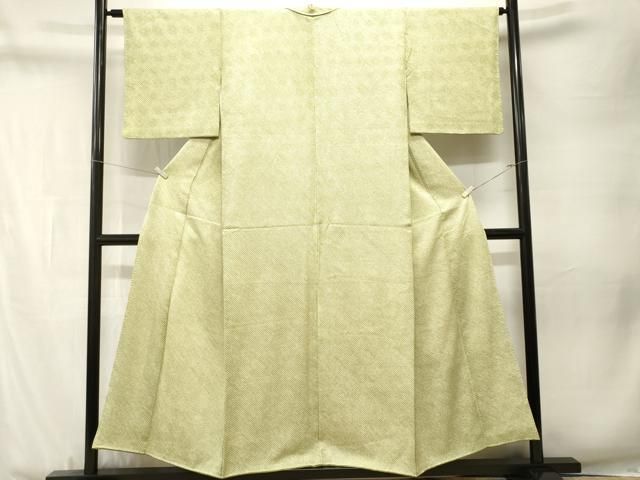 平和屋着物■大変加工の良い総絞り小紋 正絹 逸品 CABN1771ev