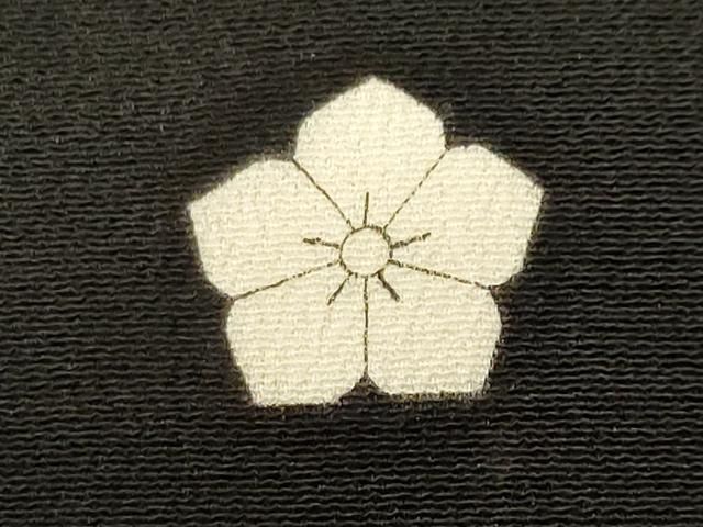 平和屋着物■豪華黒留袖 駒刺繍 絵巻天井花文 金彩 正絹 逸品 CABN1783ev