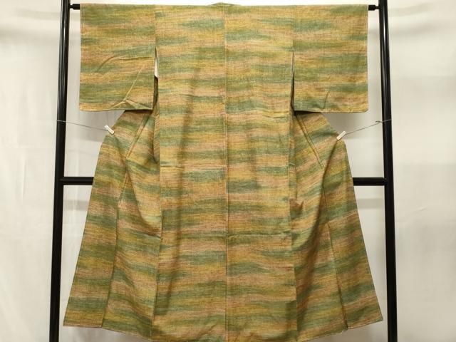 平和屋着物■上質な紬 霞文 正絹 逸品 CABN1820ev