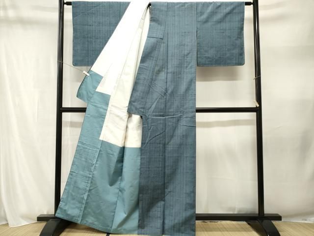 平和屋着物■上質な紬 霞文 正絹 逸品 CABN1839ev