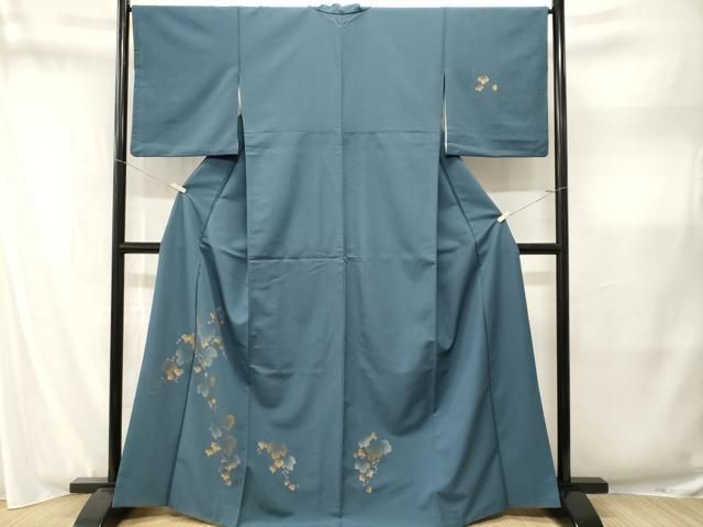 平和屋着物■訪問着 葡萄蔦の葉文 金彩 洗える着物 CABN1845ev