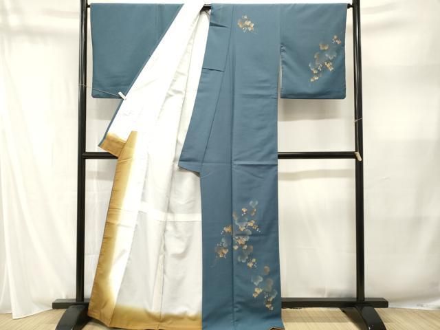 平和屋着物■訪問着 葡萄蔦の葉文 金彩 洗える着物 CABN1845ev