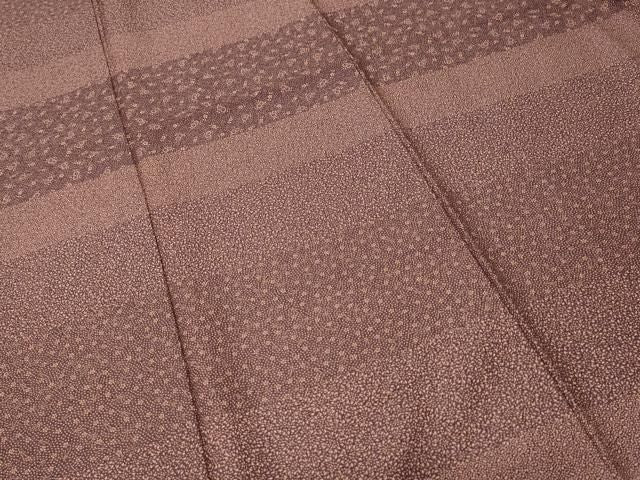 平和屋着物■江戸小紋 横段寄せ小紋柄 正絹 逸品 CABN1867ev