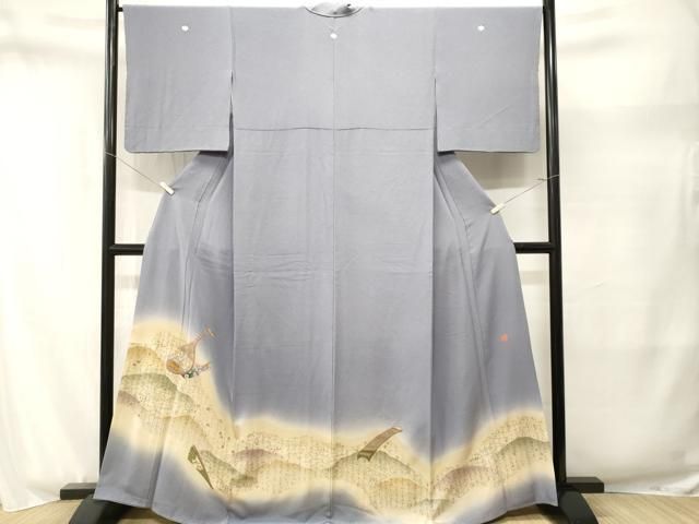 平和屋着物■豪華色留袖 作家物 楽器文字花文 暈し染め 金彩 正絹 逸品 CABN1882ev