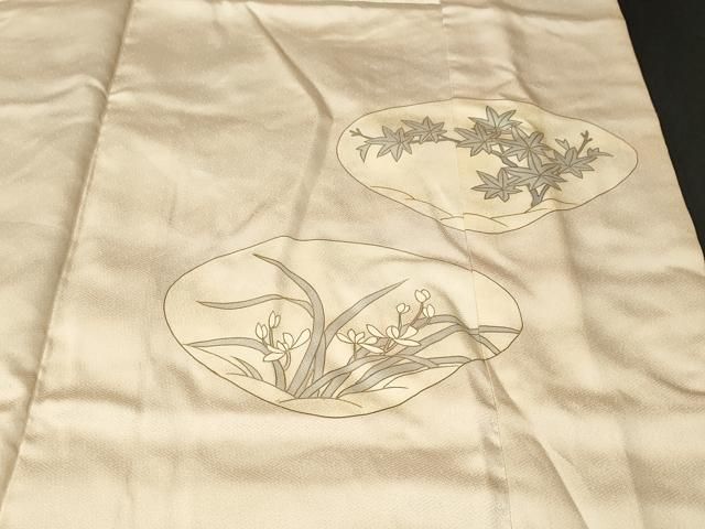 平和屋着物■豪華色留袖 駒刺繍 貝合せ立波草花文 暈し染め 金彩 ますいわ屋扱い 正絹 逸品 CABN1949ev