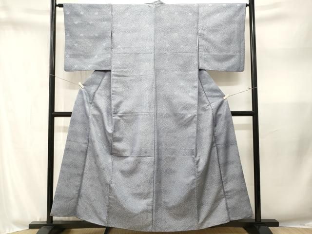 平和屋着物■小紋 小花文 暈し染め 洗える着物 CABN1955ev