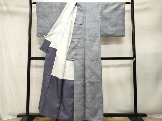 平和屋着物■小紋 小花文 暈し染め 洗える着物 CABN1955ev