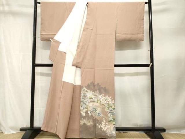 平和屋着物■豪華色留袖 作家物 風景文 暈し染め 正絹 逸品 CABN1977ev