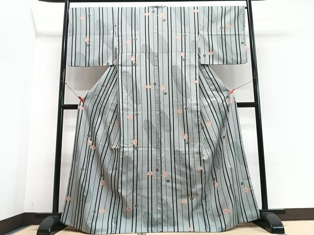 平和屋着物■小紋 舞桜間道 洗える着物 CABN2065xe