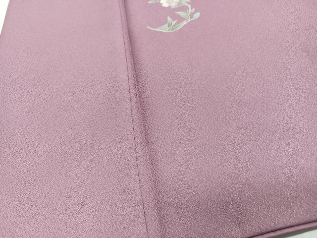 平和屋着物■小紋 草花文 洗える着物 CABN2066xe