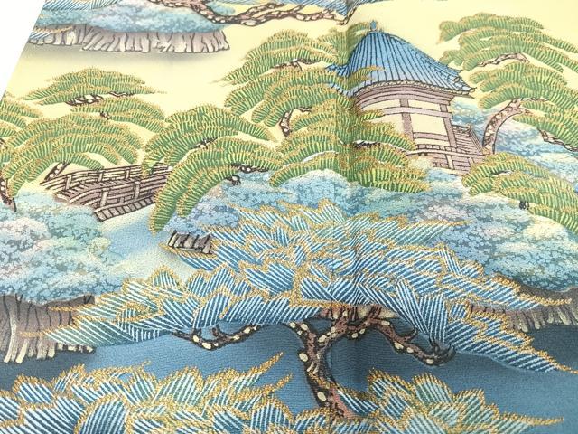平和屋着物■豪華色留袖 作家物 名勝 松島 暈し染め 金彩 正絹 逸品 CABN2077xe