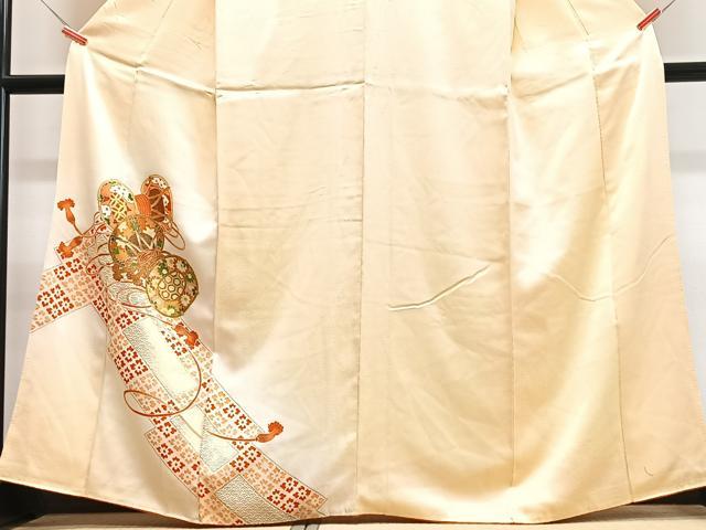 平和屋着物■訪問着 花鼓文 暈し染め 金彩 正絹 逸品 CABN2085xe