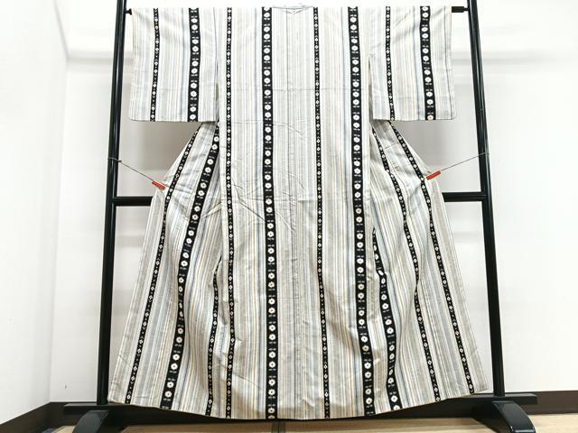 平和屋着物■上質な紬 花間道 正絹 逸品 CABN2144xe