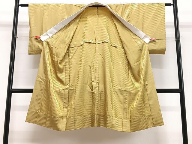 平和屋着物■長襦袢 無双仕立て 斜線文 正絹 逸品 CABN2148xe