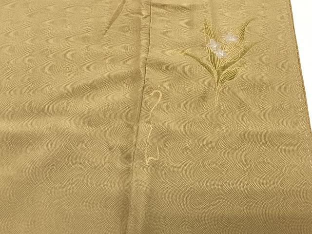 平和屋着物■本草木染作家 圓啓 江戸小紋 鮫小紋柄 正絹 逸品 CABN2150xe