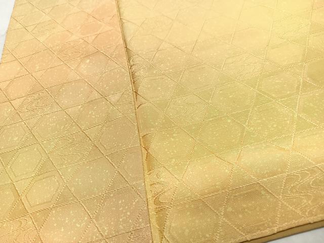 平和屋着物■上質な小紋 菱地紋 暈し染め 正絹 逸品 CABN2152xe