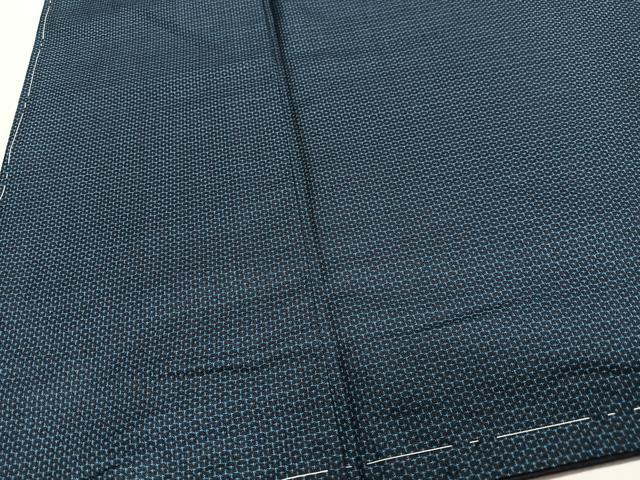 平和屋着物■男性 本場大島紬 100亀甲 総詰め 正絹 逸品 未使用 CABN2157xe