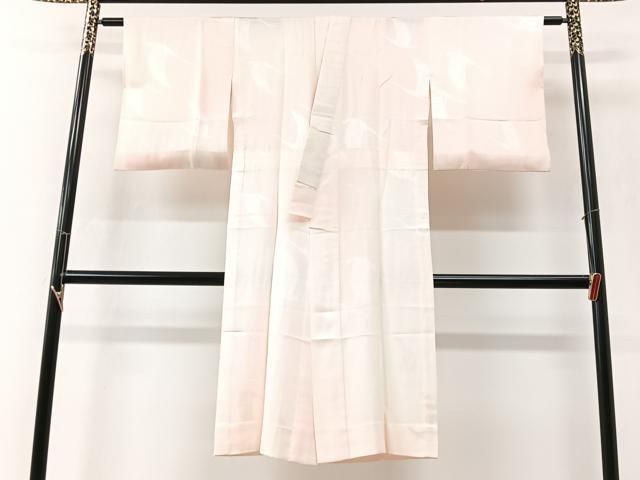 平和屋着物■長襦袢 無双仕立て 飛鶴地紋 暈し染め 正絹 逸品 CABN2218xe