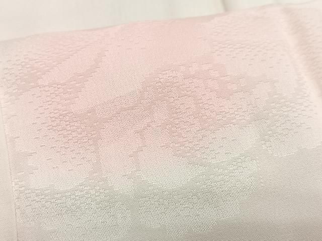 平和屋着物■振袖用長襦袢 袷 舞花麻の葉地紋 暈し染め 洗える着物 CABN2253xe