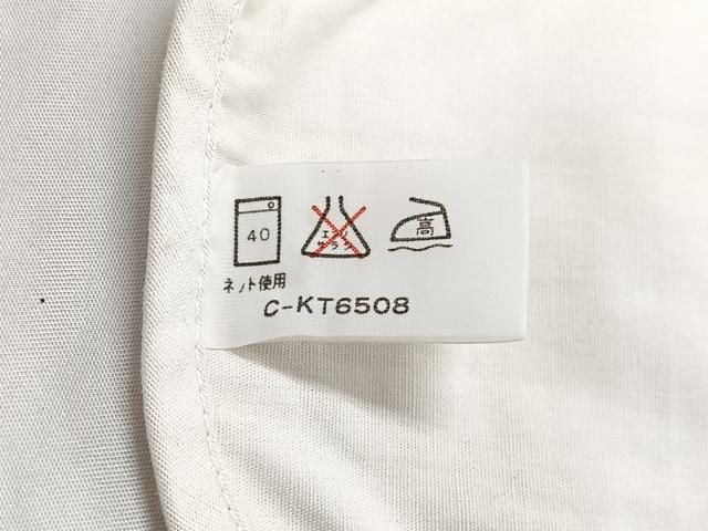 平和屋着物■長襦袢 無双仕立て 切嵌麻の葉文様 正絹 逸品 未使用 CABN2257xe