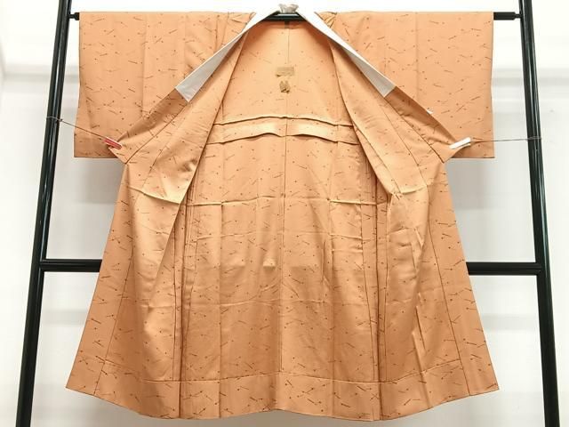 平和屋着物■長襦袢 無双仕立て 溢れ松葉文 正絹 逸品 CABN2259xe