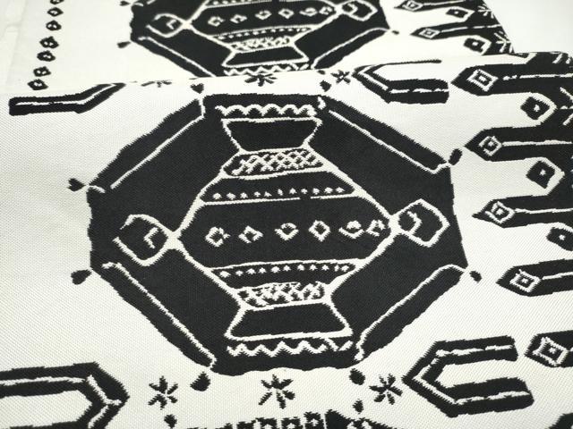 平和屋着物●全通柄 本袋帯 作家物 陶器 正絹 逸品 CABN2494hy