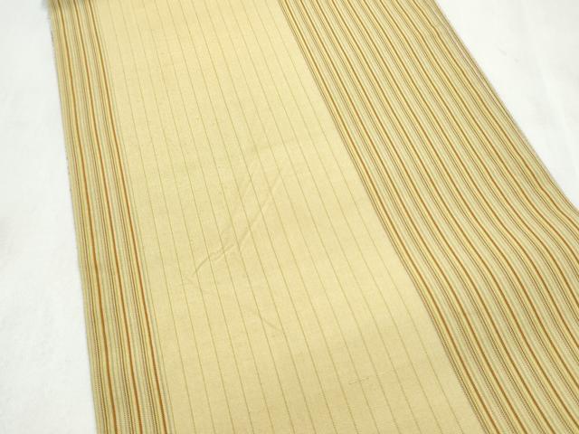 平和屋着物●両面 全通柄袋帯 花倉織 霞文 正絹 逸品 CABN2559hy