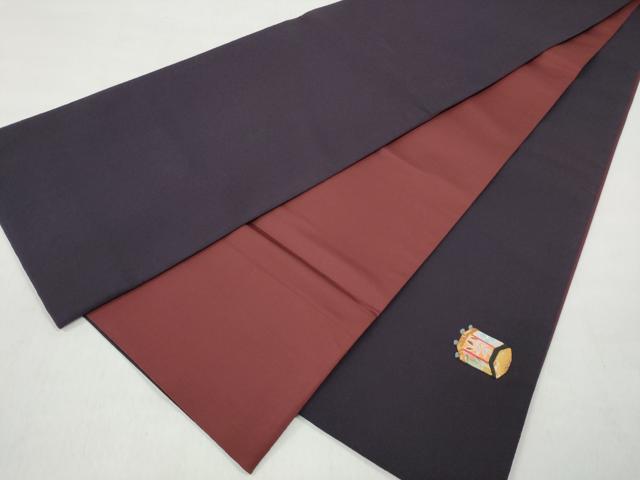 平和屋着物●太鼓柄袋帯 押絵 華浮遊 誰が袖文 鬼しぼ縮緬 共箱付き 正絹 逸品 CABN2606hy