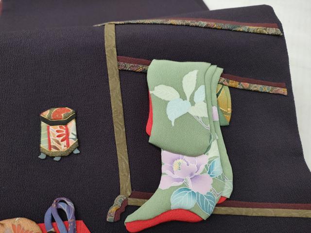 平和屋着物●太鼓柄袋帯 押絵 華浮遊 誰が袖文 鬼しぼ縮緬 共箱付き 正絹 逸品 CABN2606hy