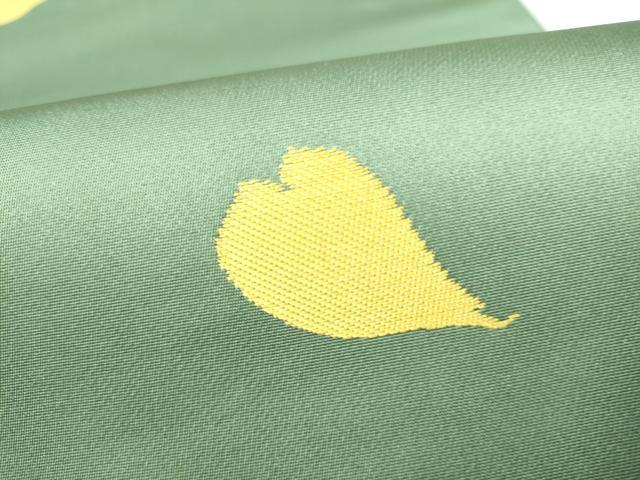 平和屋着物●世界的人形師 辻村寿三郎 ジュサブロー 六通柄袋帯 舞桜文 共箱付き 正絹 逸品 CABN2607hy
